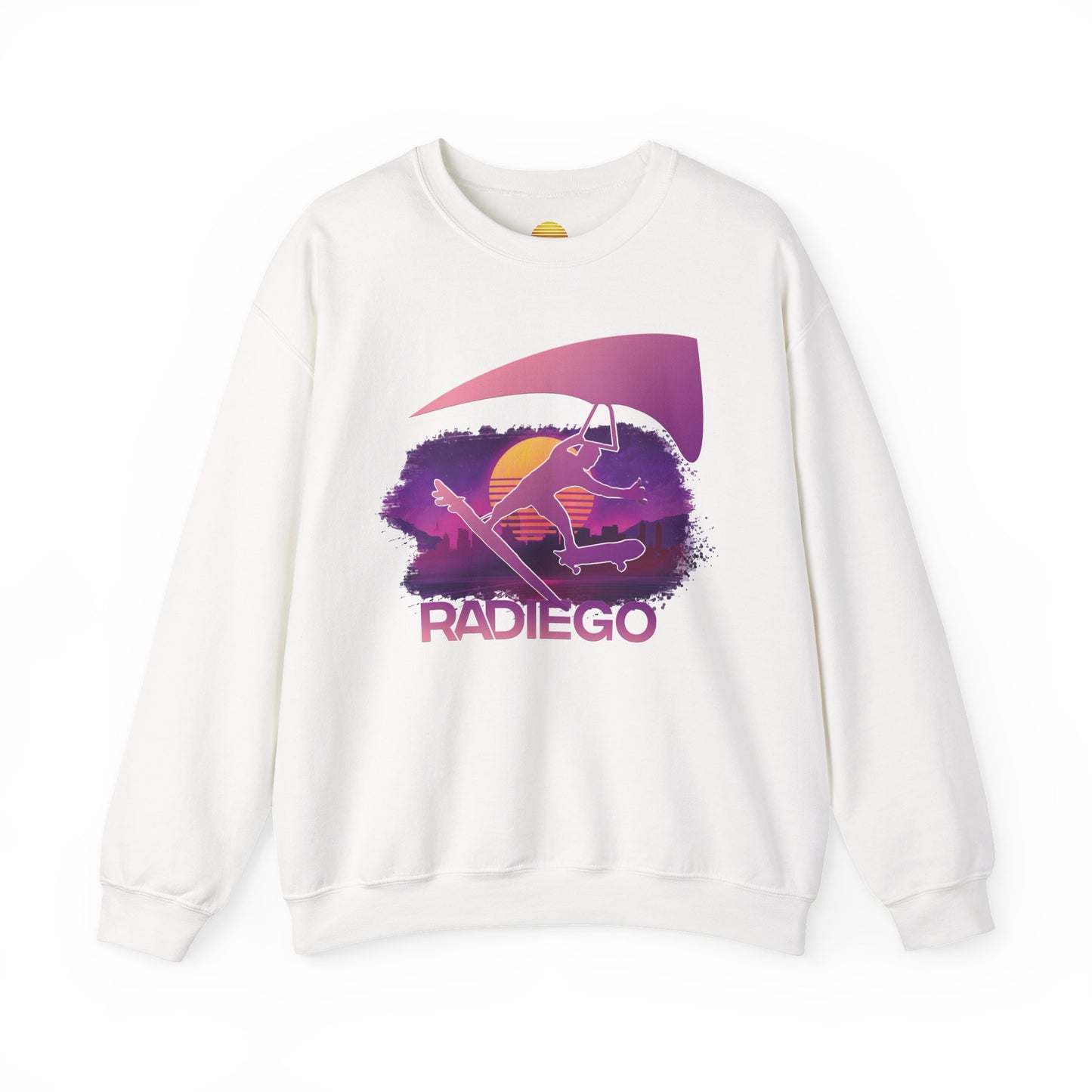RADIEGO Surf Skate Glide Sweatshirt - Unisex Crewneck