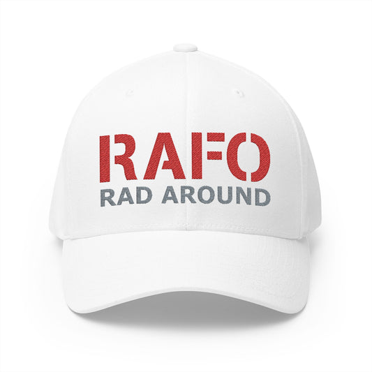 RADIEGO Rad Around and Find Out Fitted Hat - Silver Underbill