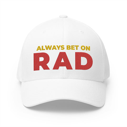 RADIEGO Always Bet On Rad Fitted Hat - Silver Underbill